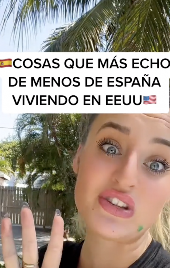 Una española que vive en Estados Unidos cuenta qué es lo que más echa