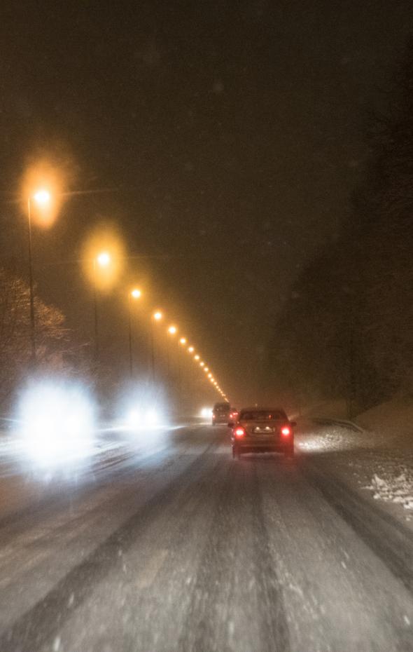 Los 8 puntos negros de las carreteras españolas en Nochevieja el mapa