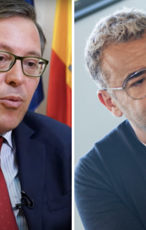 Rifirrafe entre Jorge Javier y el número 2 de Ayuso empieza de broma