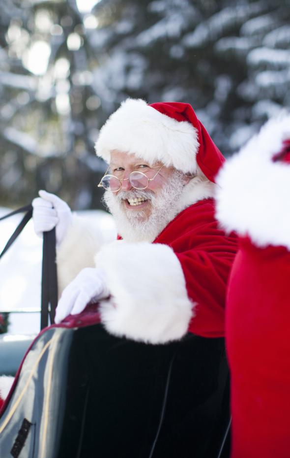 Detienen Al Trineo De Pap Noel De Camino A La Guarder A Por Un Nuevo