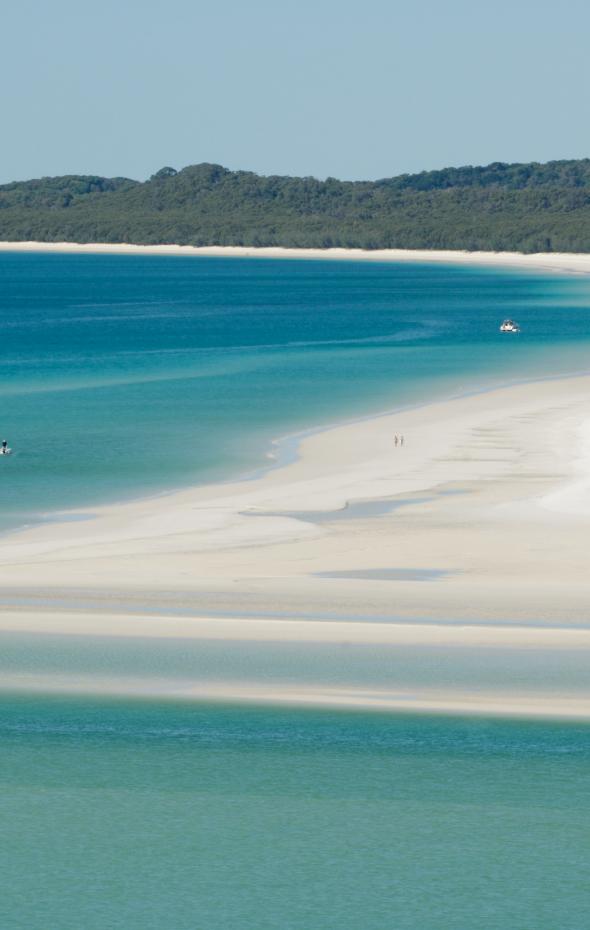 Ni Phuket ni Copacabana una escondida playa con la arena más blanca