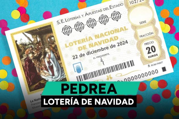 Pedrea Lotería de Navidad 2024 comprobar número