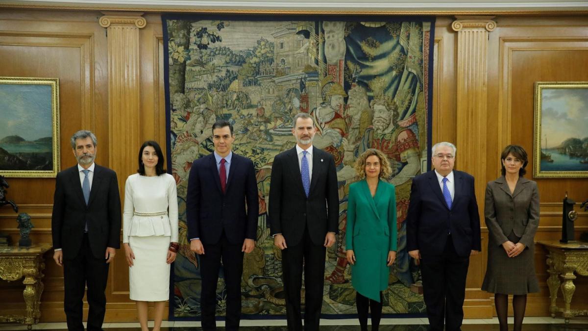 Los ministros de Sánchez prometen este lunes sus cargos ante el rey