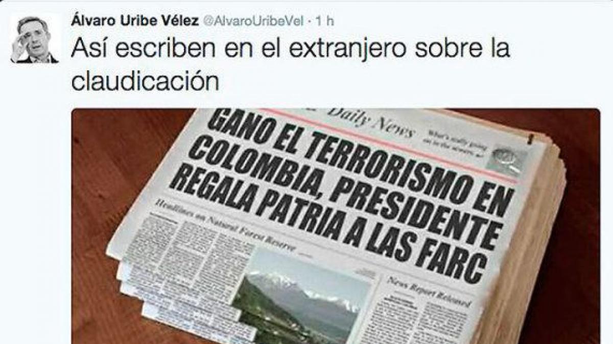 Uribe Tuitea Una Portada Rematadamente Falsa Y Se Convierte En El Rey