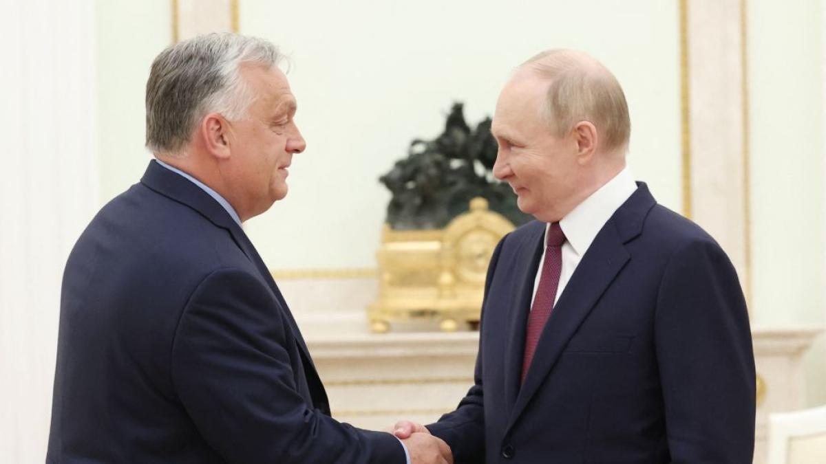 Orbán responde a las críticas por su reunión con Putin en Moscú y se