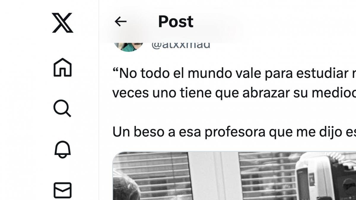 La Profesora Le Dijo Hace A Os Que No Val A Para Estudiar Su