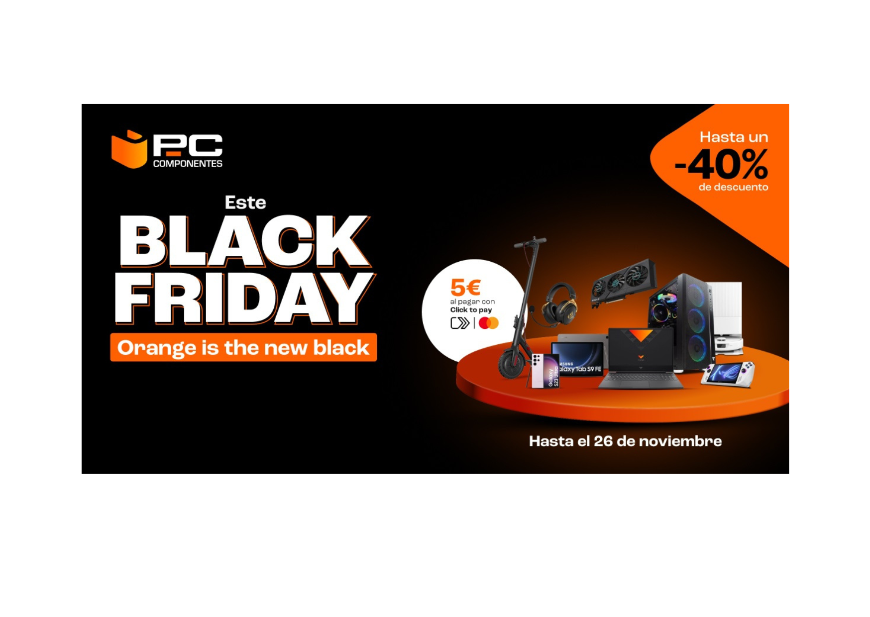 El Black Friday Ya Est En Marcha En Pccomponentes Con Las Mejores