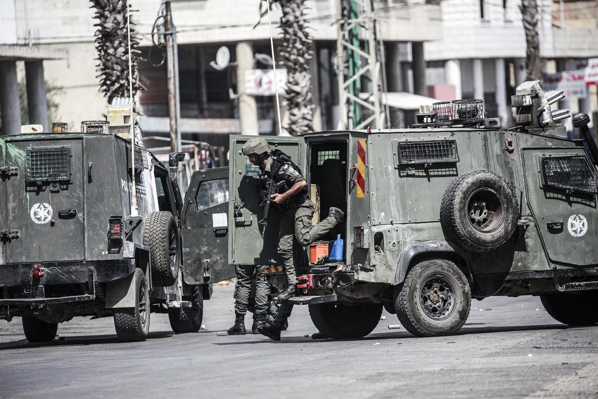 El Ejército de Israel mata a cuatro palestinos en la ciudad cisjordana