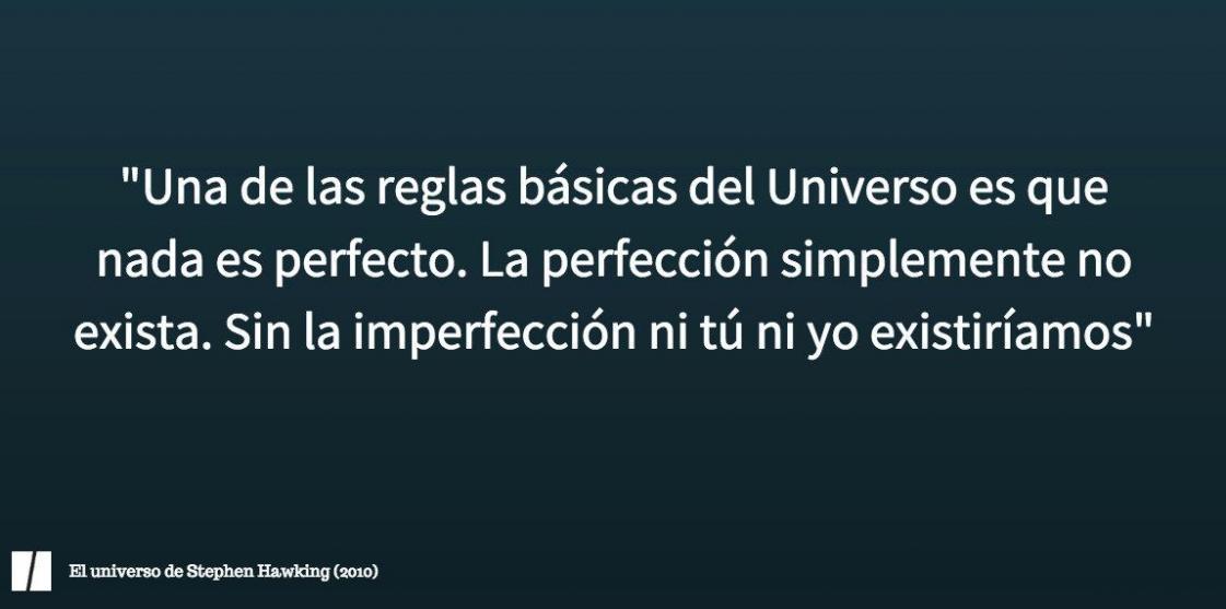 La preciosa frase de Stephen Hawking con la que más se le está recordando