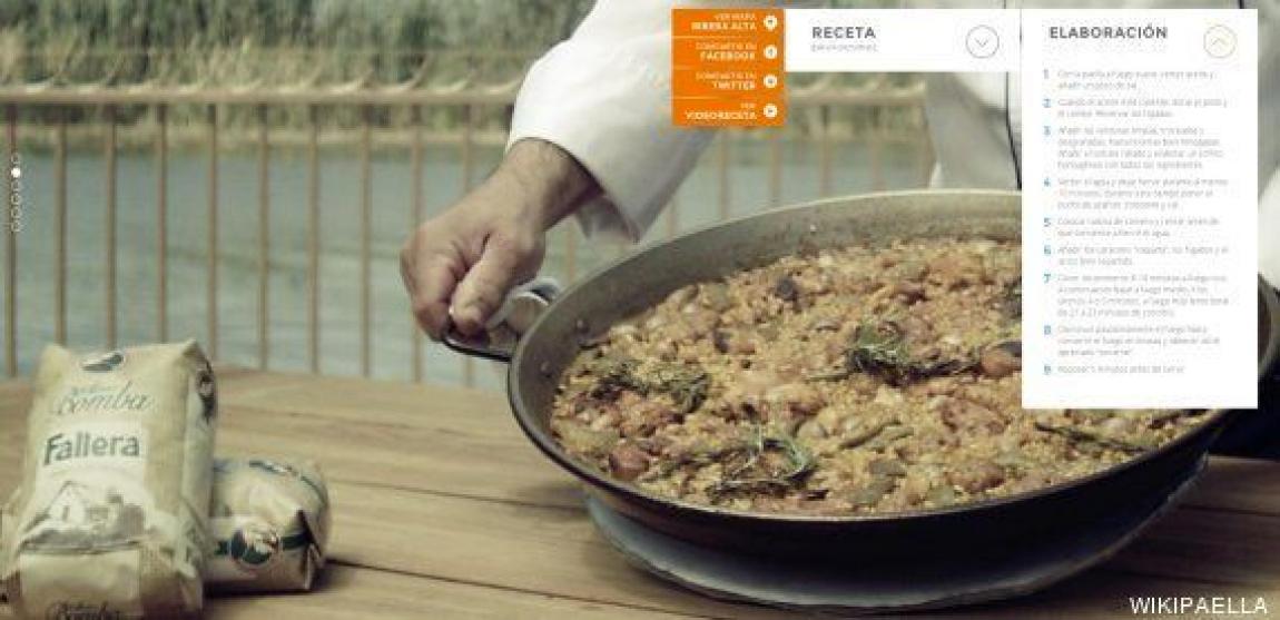 Wikipaella: el proyecto que busca una paella decente