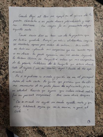 La carta de una enfermera a la familia de un fallecido por covid que les  devuelve la paz sobre cómo murió