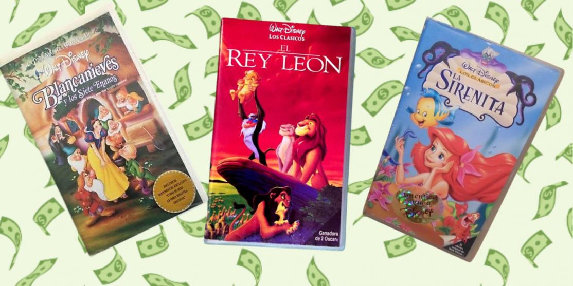cruzar Frugal mendigo Por qué ahora los VHS de Disney se venden por miles de euros