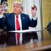 Imagen de archivo del presidente estadounidense, Donald Trump.