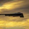 Bombardero B-2 de las Fuerzas Armadas de Estados Unidos durante unas maniobras.
