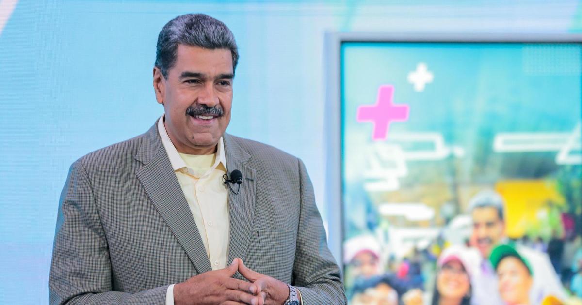 Nicolás Maduro, durante su programa de televisión 'Con Maduro +'