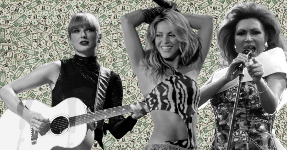 Taylor Swift, Shakira y Rocío Jurado, tres de las artistas que más canciones de despecho han interpretado