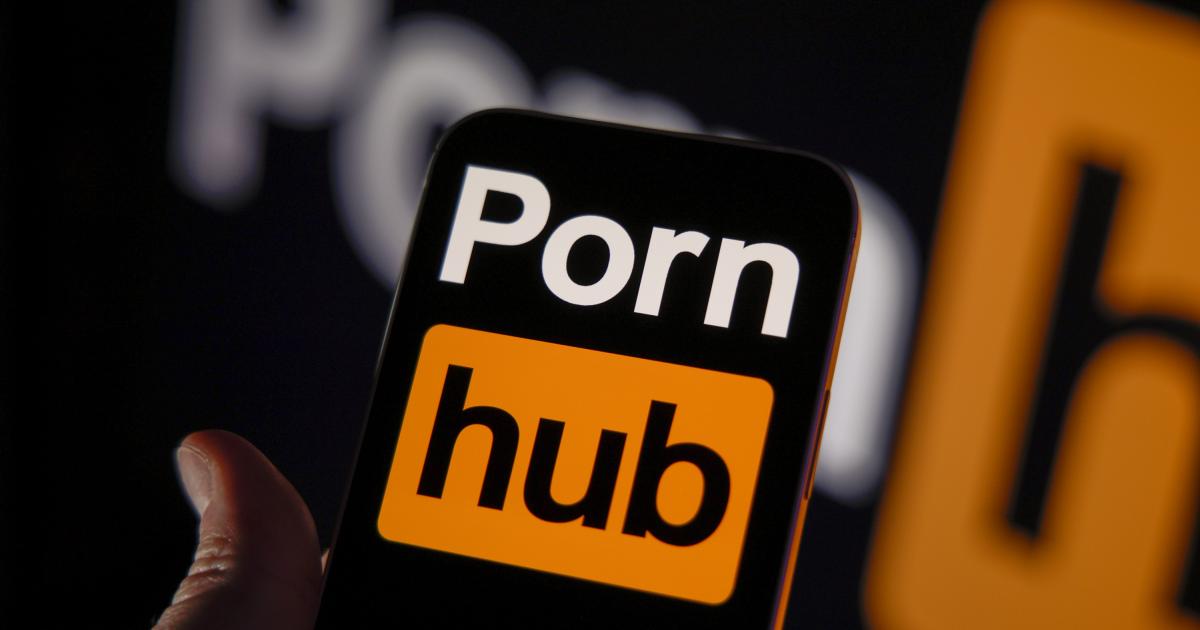 Foto de archivo del logo de Pornhub.