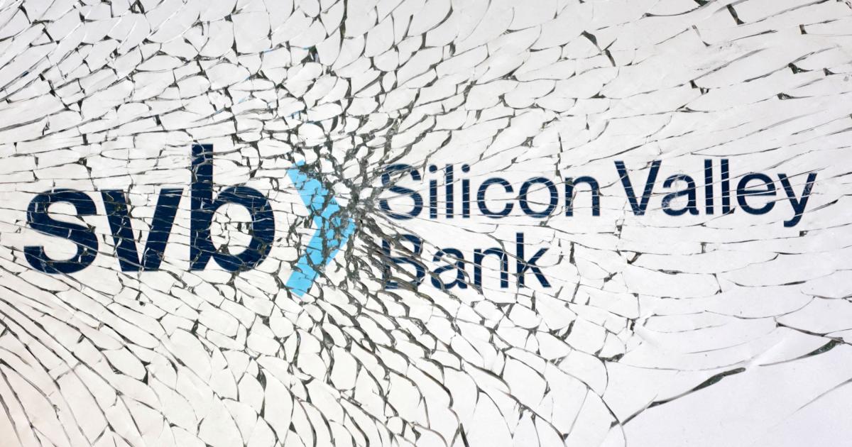 Logotipo del SVB (Silicon Valley Bank).