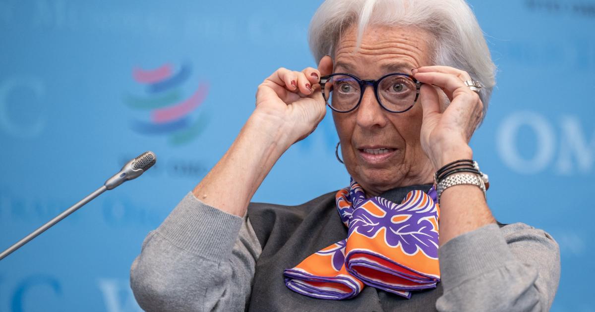 La presidenta del BCE, Christina Lagarde.