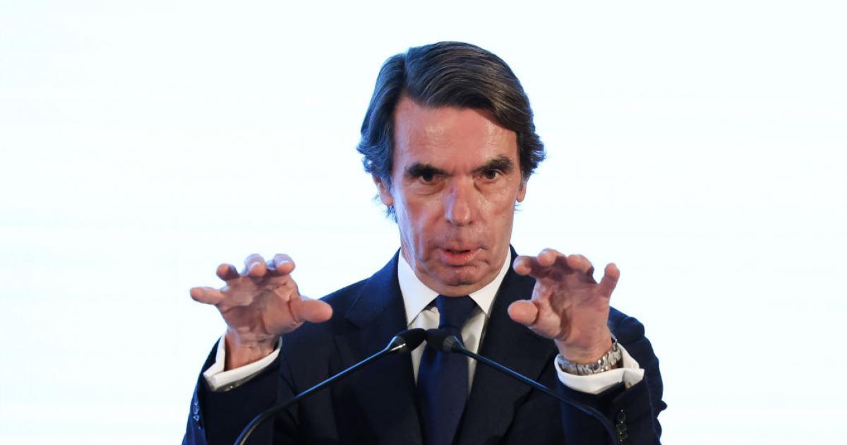 José María Aznar, expresidente del Gobierno y del PP.