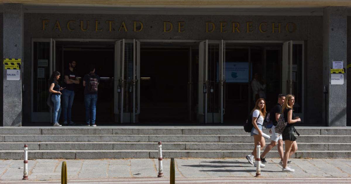 Imagen de archivo de la Facultad de Derecho de la Universidad Complutense de Madrid (UCM), en Ciudad Universitaria.