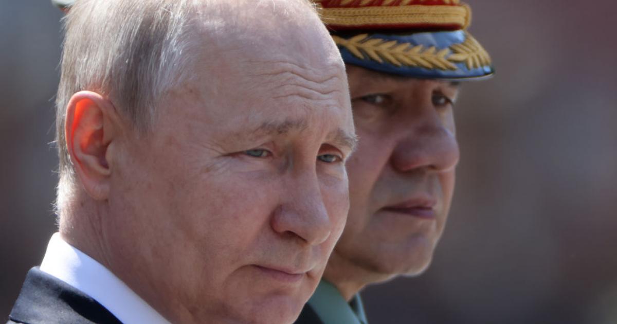 Vladimir Putin, emocionado, en un acto de homenaje a los soldados rusos