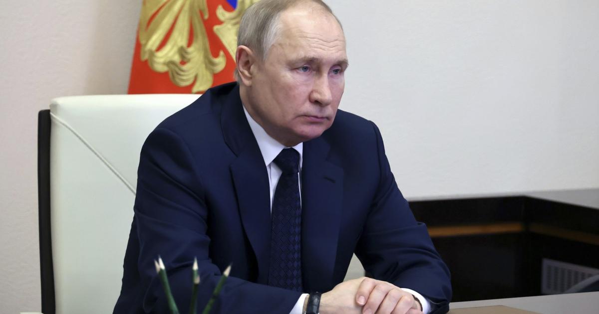 El presidente de Rusia, Vladímir Putin, con gesto serio en una imagen de archivo