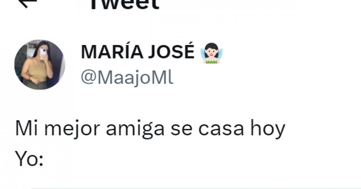 El tuit de María José