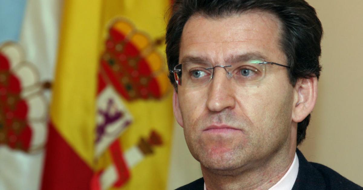 Alberto Núñez Feijóo, en una imagen de 2005, en su tiempo como vicepresidente de la Xunta de Galicia.
