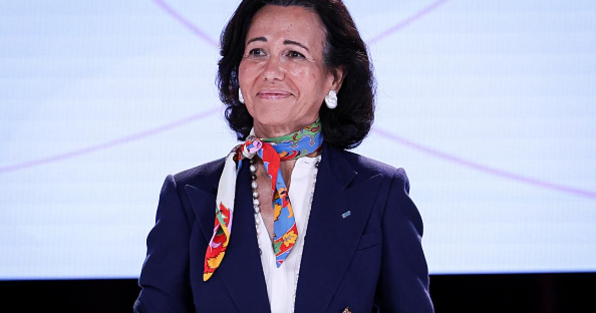 La presidenta de Banco Santander, Ana Patricia Botín, en una imagen de archivo.