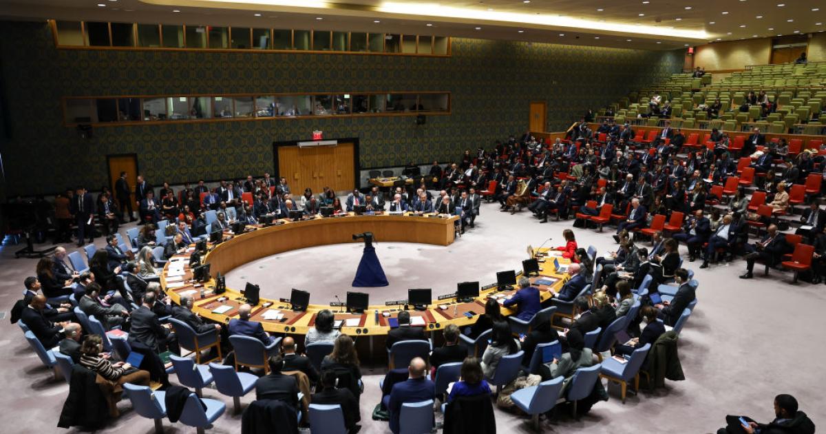 Encuentro del Consejo de Seguridad de la ONU en Nueva York.