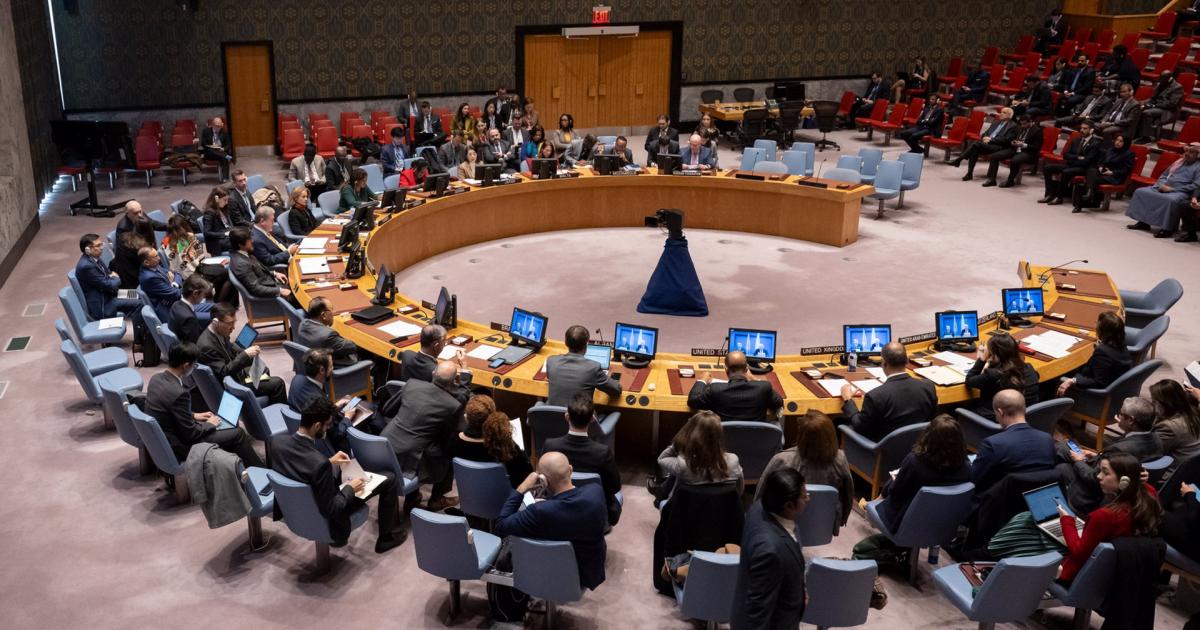 El Consejo de Seguridad de la ONU