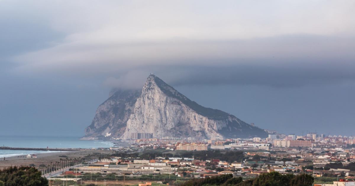 Imagen de archivo del Peñón de Gibraltar.