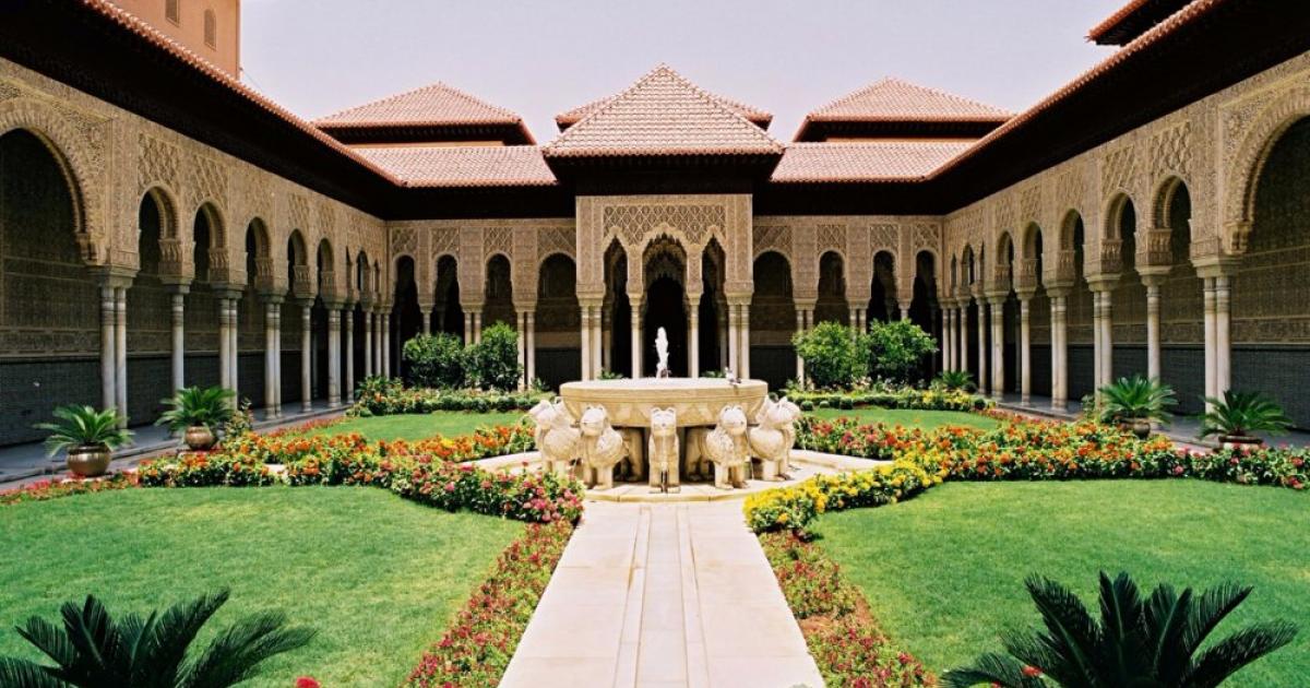 La réplica de la Alhambra, del príncipe Abdelaziz bin Fahd, en Riad.