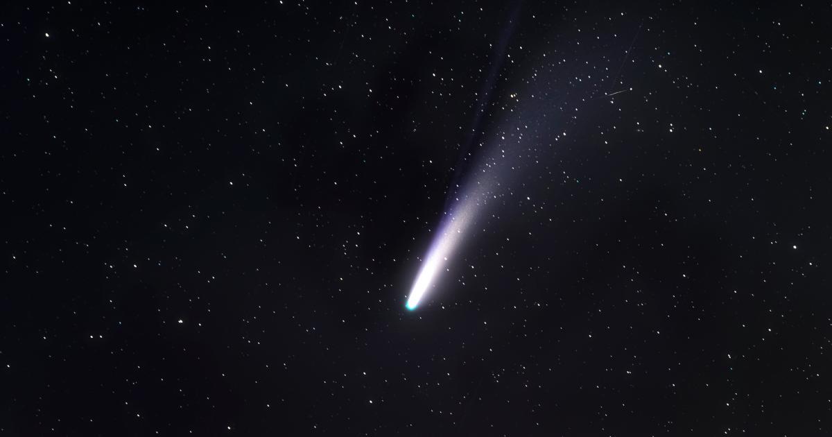 Imagen de un cometa.