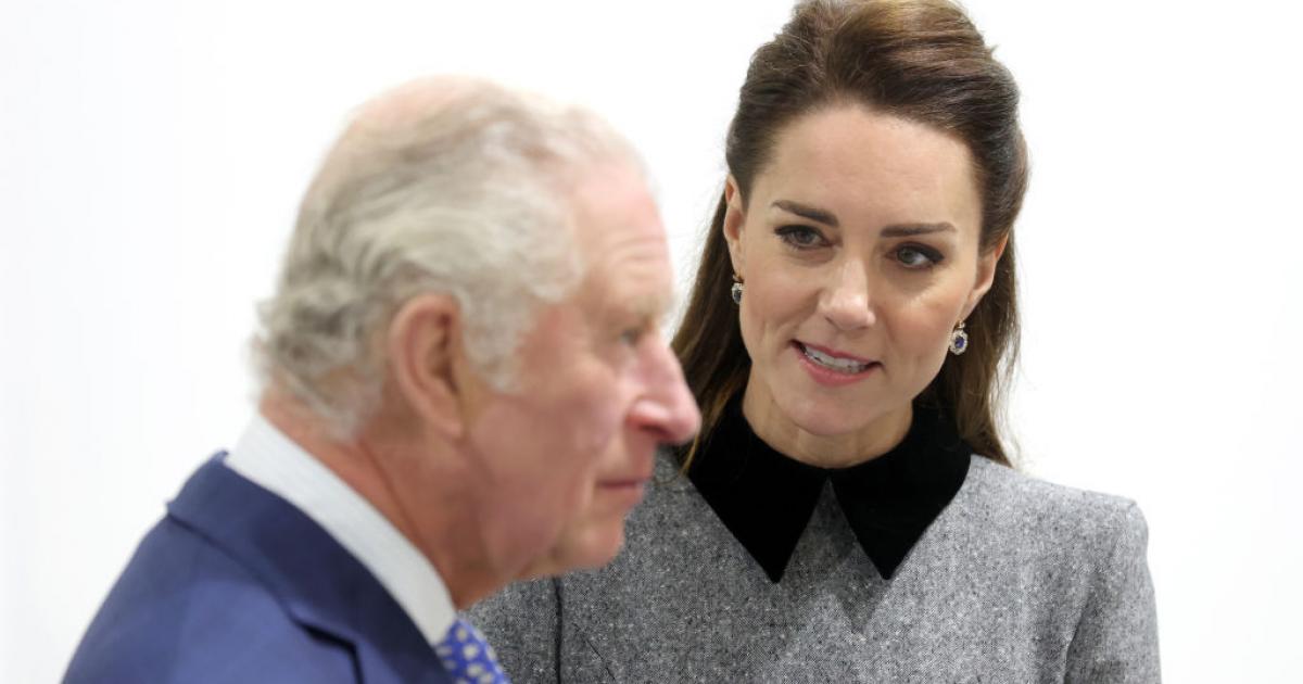El rey Carlos y la princesa de Gales en una imagen de archivo de 2022.