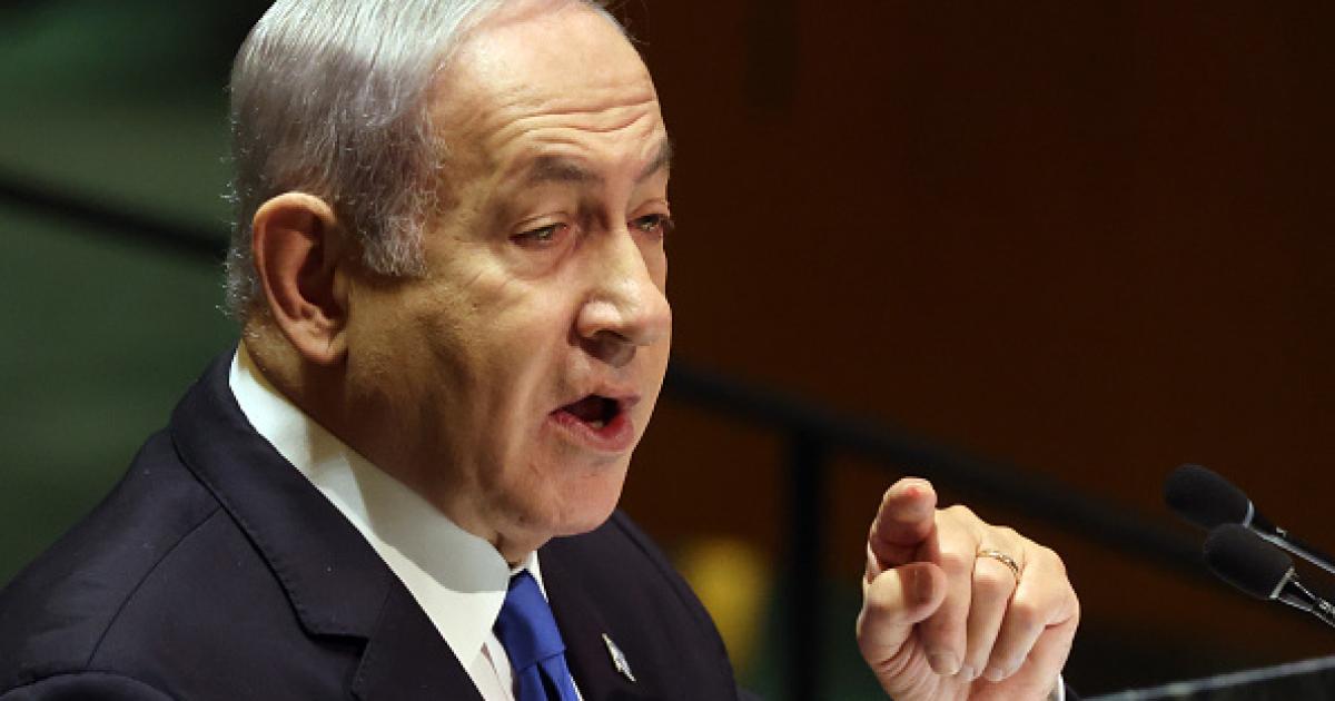 El primer ministro israelí, Benjamin Netanyahu, en una imagen de archivo en la ONU.