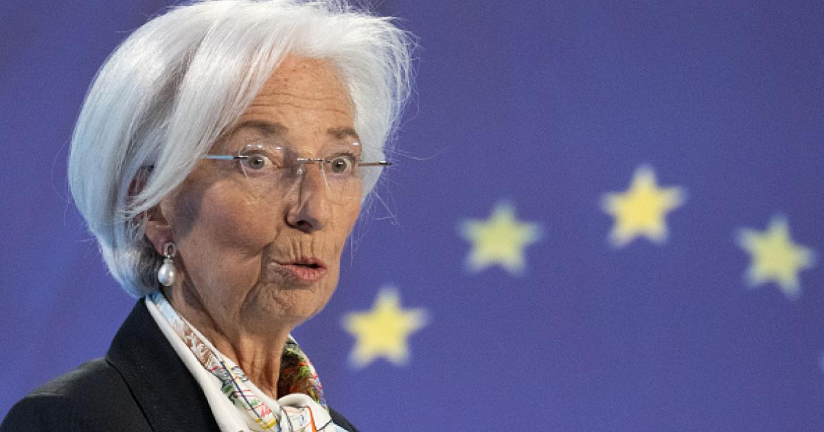 Imagen de archivo de la presidenta del Banco Central Europeo, Christine Lagarde.