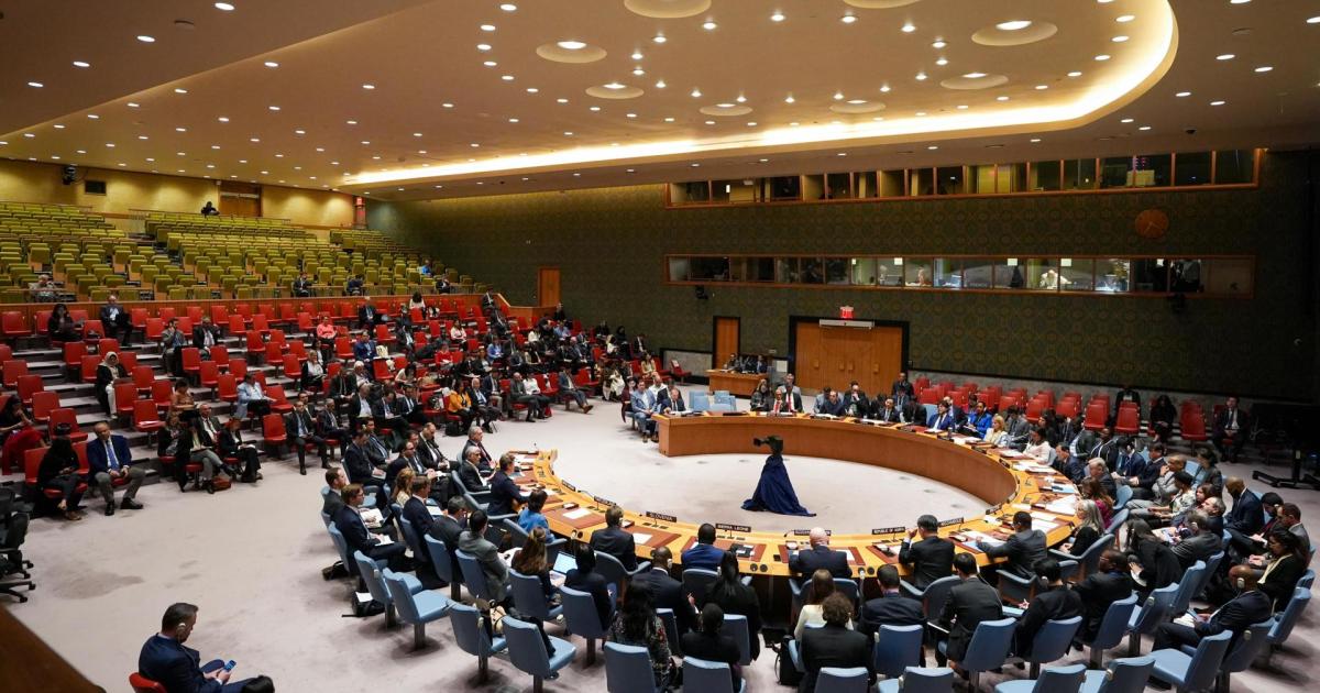 Asamblea de urgencia del Consejo de Seguridad de la ONU para tratar el ataque de Irán a Israel.