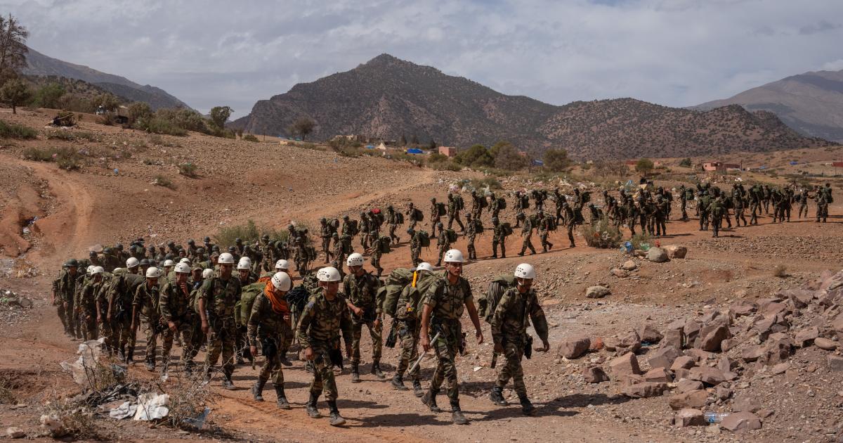 Tropas de Marruecos.