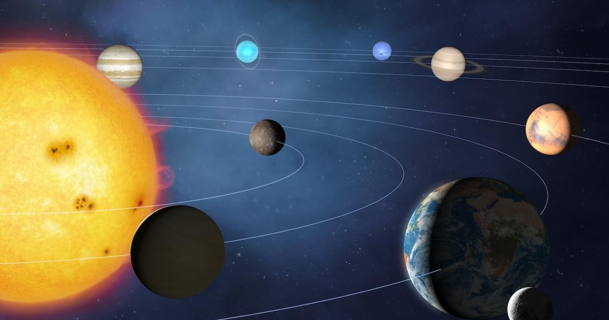 Seis planetas del sistema solar se alinearán el 3 de junio.