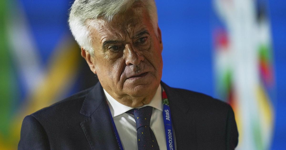 El presidente de la RFEF, Pedro Rocha.