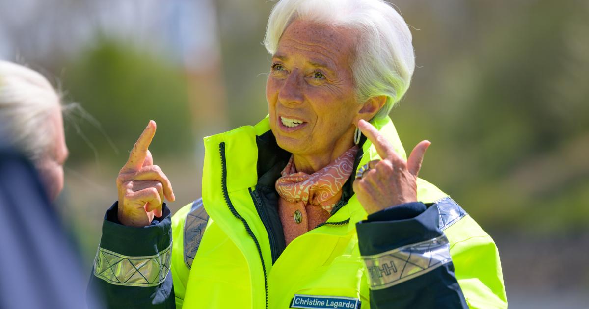 Foto de archivo de la presidenta del BCE, Christine Lagarde.