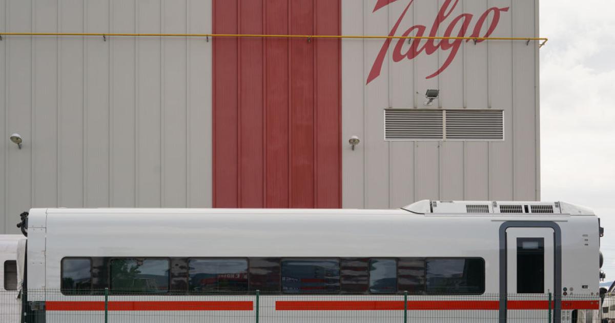 Instalaciones de Talgo en Rivabellosa, Álava (Euskadi), en una imagen de archivo.