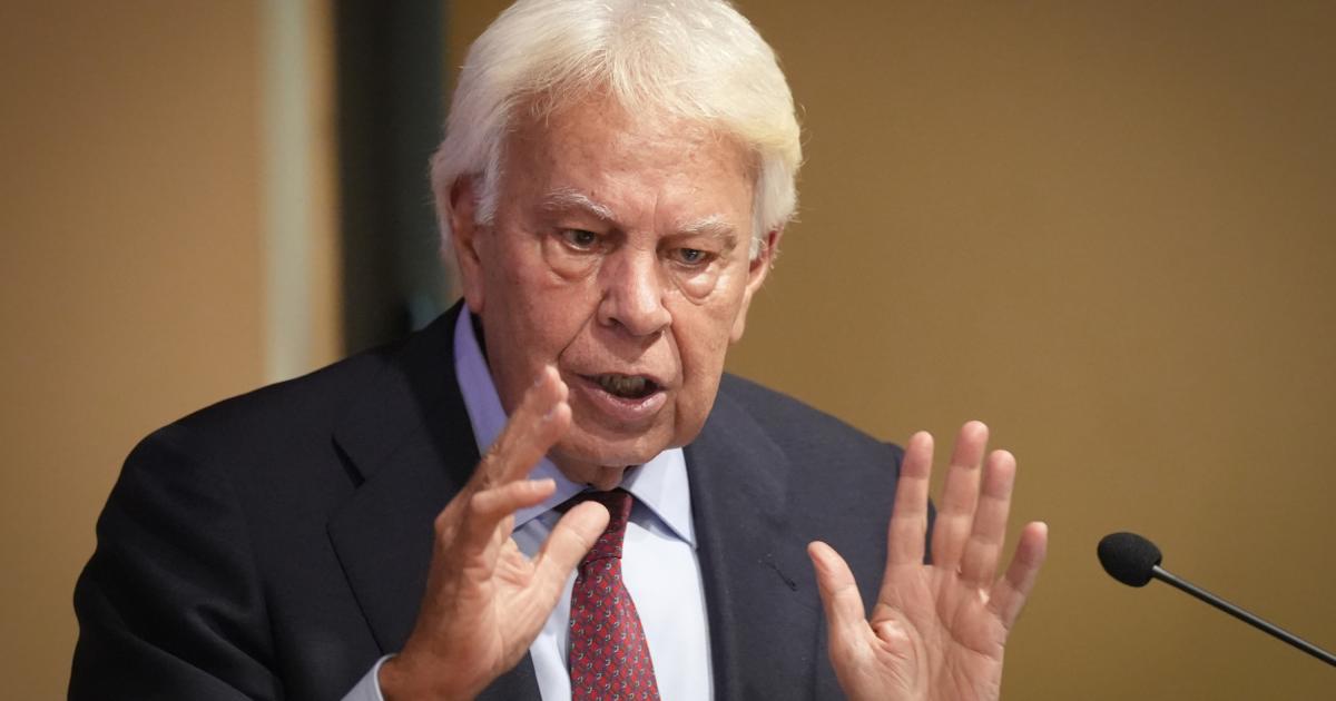 El expresidente del Gobierno, Felipe González.