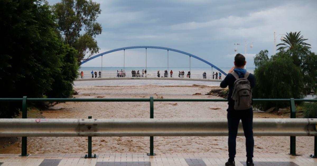 Realojos, rescates de animales y afectaciones al tráfico, algunas de las incidencias en la Málaga