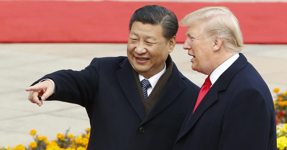 Foto de archivo del presidente de China, Xi Jimnping, y el presidente electo de EEUU, Donald Trump, en noviembre de 2017.