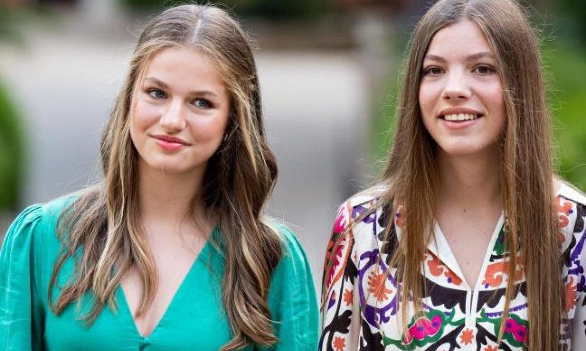 Esta es la estatura de la princesa Leonor y la infanta Sofía