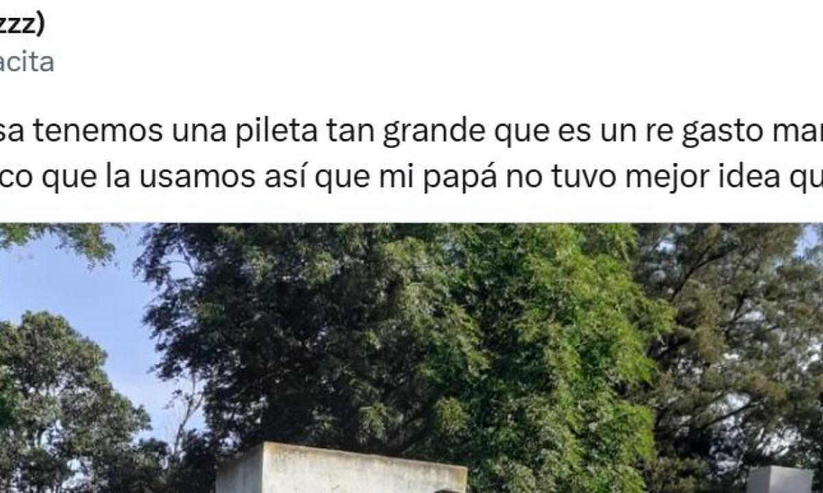 noticiaspuertosantacruz.com.ar - Imagen extraida de: https://www.huffingtonpost.es//virales/tiene-piscina-demasiado-grande-ahorrar-agua-le-ocurrir-genio.html