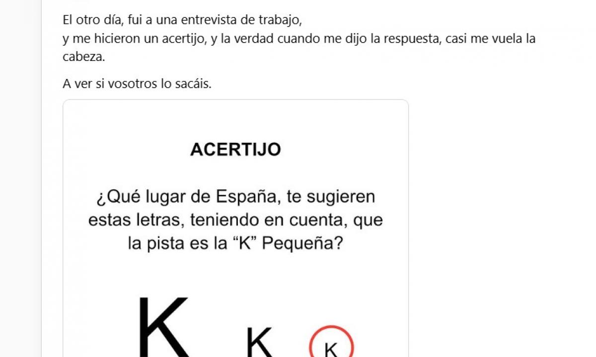 noticiaspuertosantacruz.com.ar - Imagen extraida de: https://www.huffingtonpost.es//virales/le-ponen-acertijo-entrevista-trabajo-provoca-cientos-reacciones.html